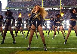 Image result for Beyoncé Super Bowl Stage