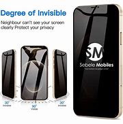 Image result for Apple iPhone 1.3. Privacy Glass Screen Protector