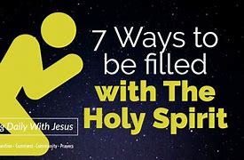 Image result for Filled with Holy Spirit