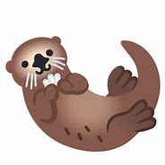 Image result for Otter Emoji
