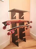 Image result for DIY Skateboard Rack