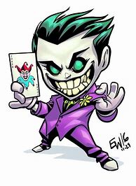 Image result for Chibi Joker Drawings