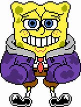 Image result for SpongeGar Pixel Art