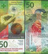 Image result for CHF Switzerland Banknotes Currency Dimensions Back and Front