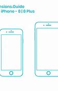 Image result for iPhone 8 Plus Size in Cm