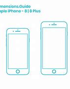 Image result for Measurements of iPhone 8 Plus