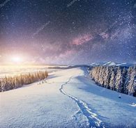 Image result for Starry Winter Night