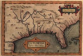 Image result for Florida Map 1500s