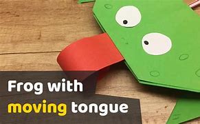 Image result for Frog Tongue Craft