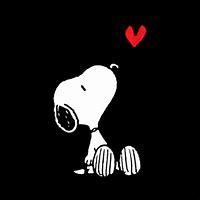 Image result for Sitting Snoopy Heart