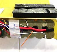 Image result for Black Red and Yellow Wired Lithium Battery