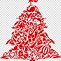 Image result for Red Christmas Tree Clip Art