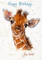 Image result for Happy Birthday with Giraffes