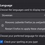 Image result for Firefox Language Settings