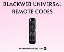Image result for BlackWeb Universal Remote Codes