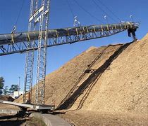 Image result for Cleated Belt Conveyor for Biomass Pellets Self-Clean