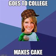 Image result for Success Kid Meme Cake