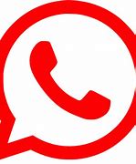 Image result for Red Colour Design Whats App Logo