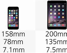 Image result for iPhone 6 Plus vs iPad Mini