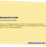 Image result for despachurrado