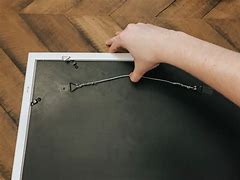 Image result for Picture Frame Hooks with String