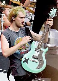 Image result for Michael Clifford Green Hair