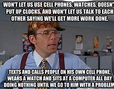 Image result for Meme with a Person Hitting the Phone at Work