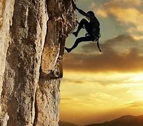 Image result for A Man Climbing a Mountain