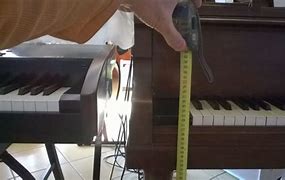 Image result for Piano Key Height
