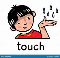 Image result for Touch Feel Clip Art