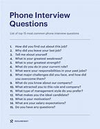 Image result for Phone Interview Conversation Sample