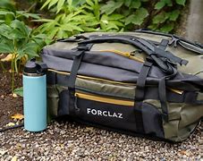 Image result for Duffel with Bottle Holder