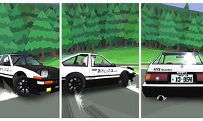 Image result for Initial D AE86 Side View