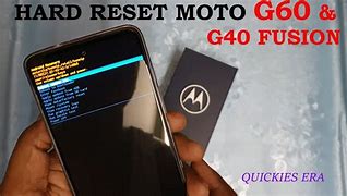 Image result for Motorola G60 Hard Reset