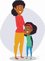 Image result for African American Mother and Child Clip Art