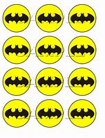 Image result for Batman Cupcake Toppers