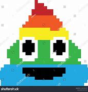 Image result for Poop Emoji Pixel Art