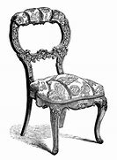 Image result for Black and White Vintage Chair