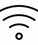 Image result for Transparent Wifi Symbol Red One Dot