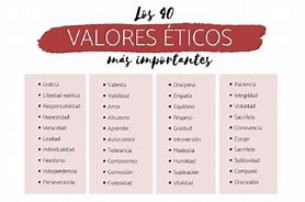 Image result for Valores Eticos Y Morales