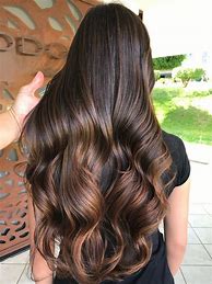 Image result for Dark Brown Hair with Highlights