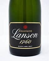 Image result for Champagne Lanson Black Label Brut 750Ml