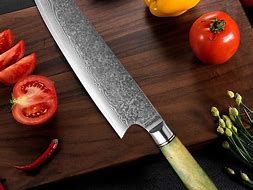 Image result for Japanese Damascus Steel Knives