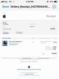 Image result for Apple iPhone 15 Pro Max Receipt
