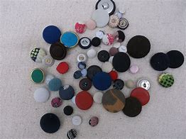 Image result for Fabric Covered Buttons