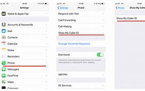 Image result for Change Caller ID iPhone