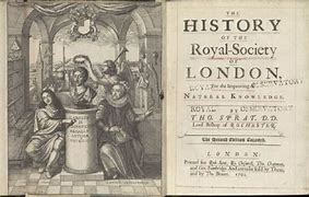 Image result for 1668 Royal Society
