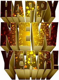 Image result for Happy New Year Word Clip Art