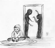 Image result for Depressing Drawings of Parents Fighting Pencil