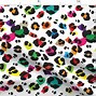 Image result for Rainbow Leopard Print Cotton